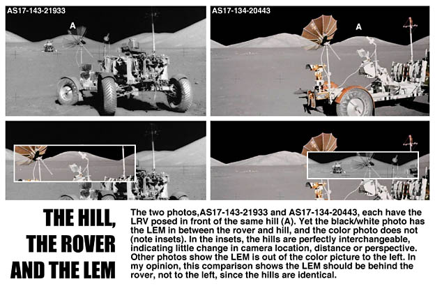 The Hill, the rover, the LEM